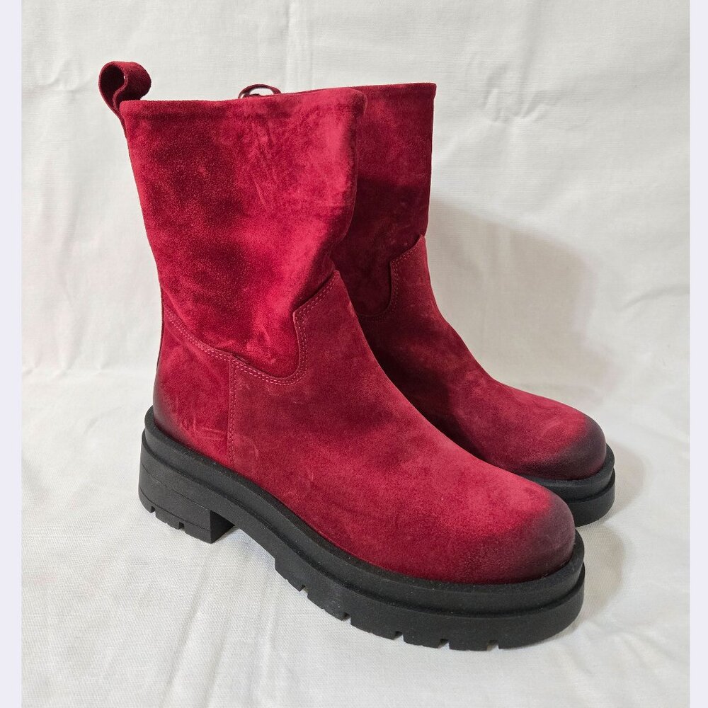 UNLACE Leather Ankle boots – size 8 (US), 38 (EU)